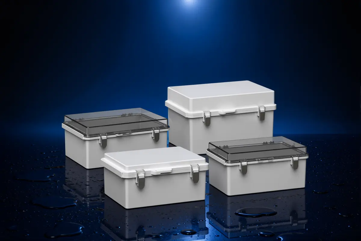 Metal buckle waterproof box family