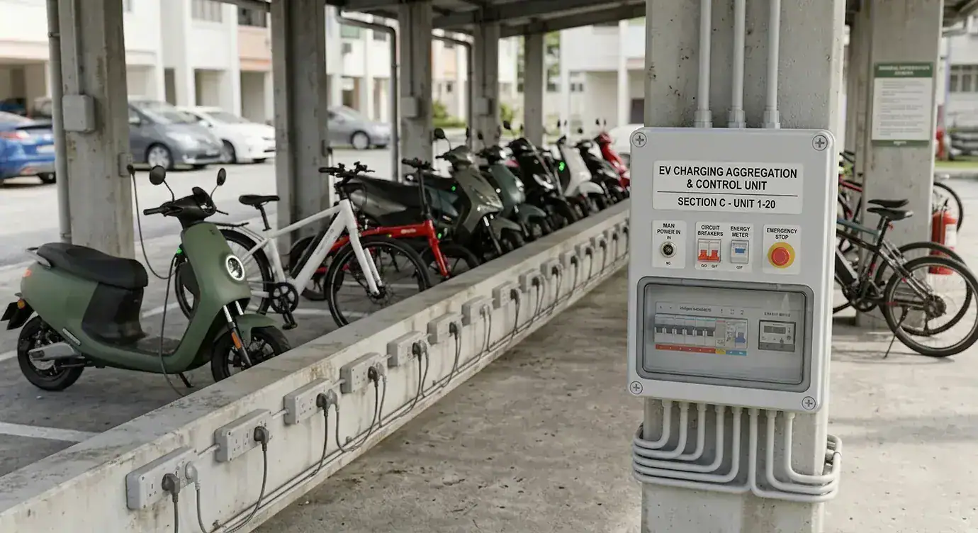 Electrical enclosures for EV charging