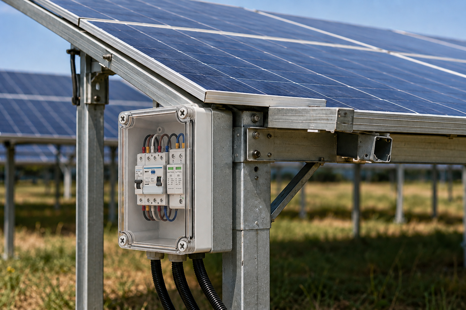 Waterproof boxes for solar projects