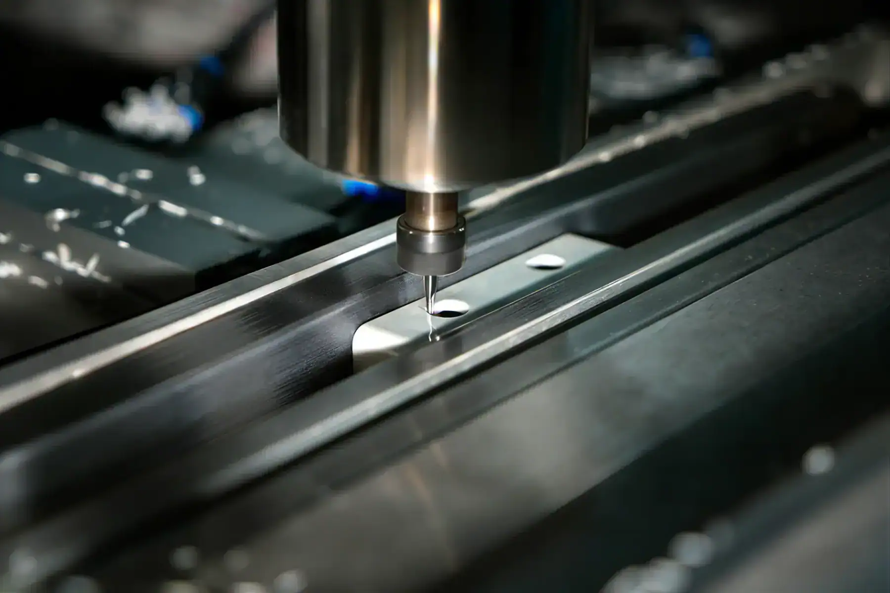 CNC opening process at BOWO Electric