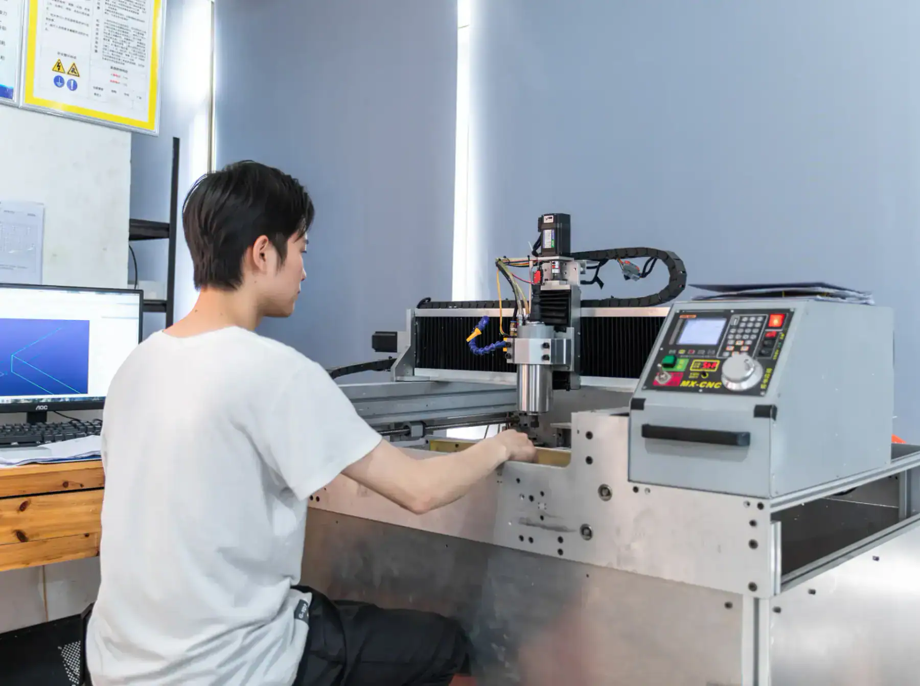 Project-specific CNC machining at BOWO Electric