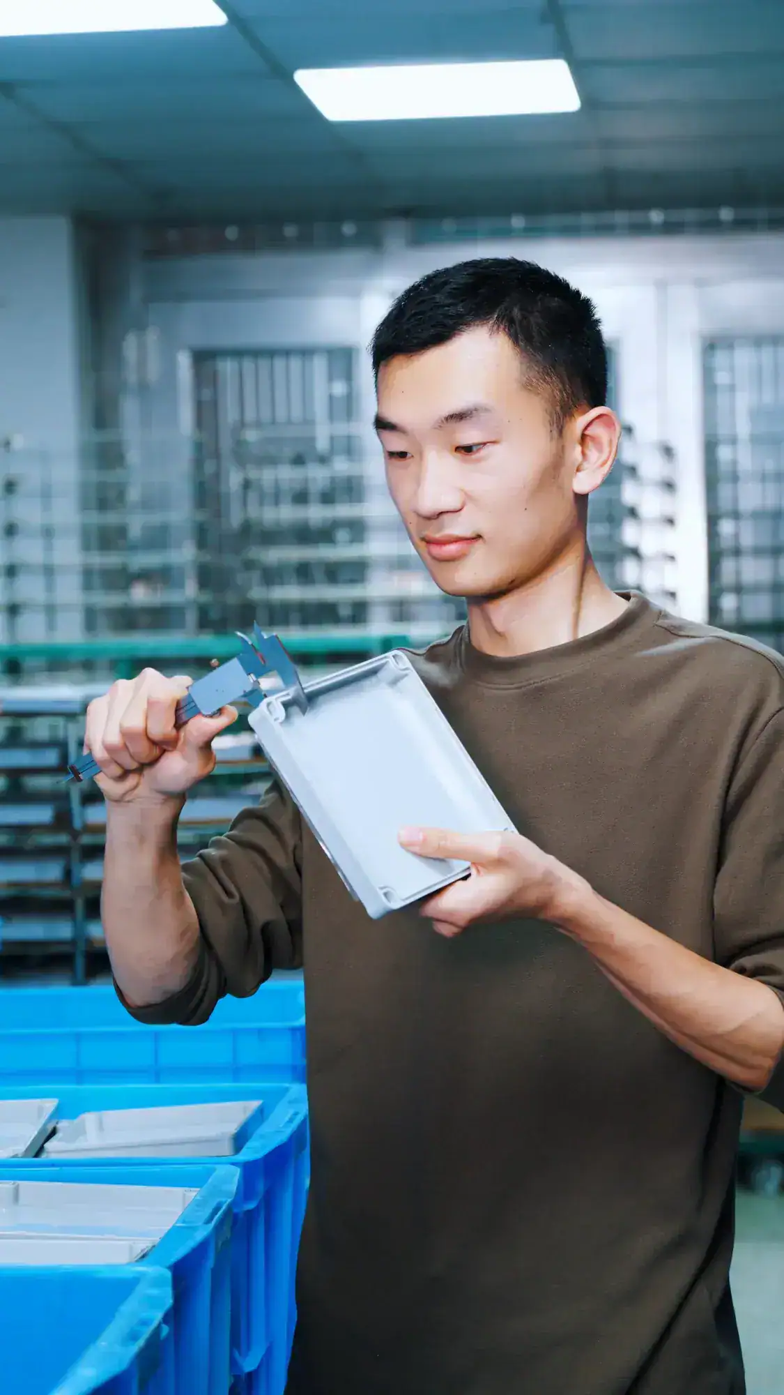 Dimensional quality inspection at BOWO Electric