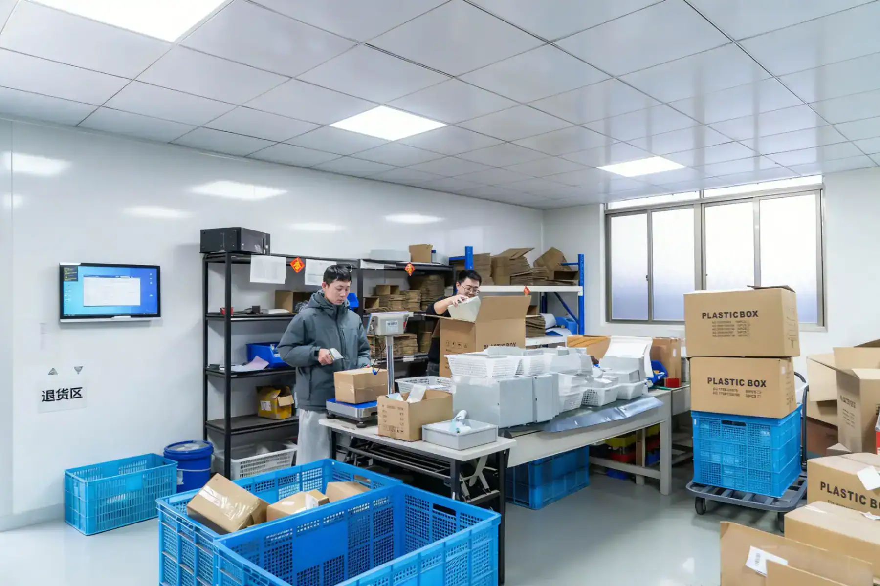 Order-based packing at BOWO Electric
