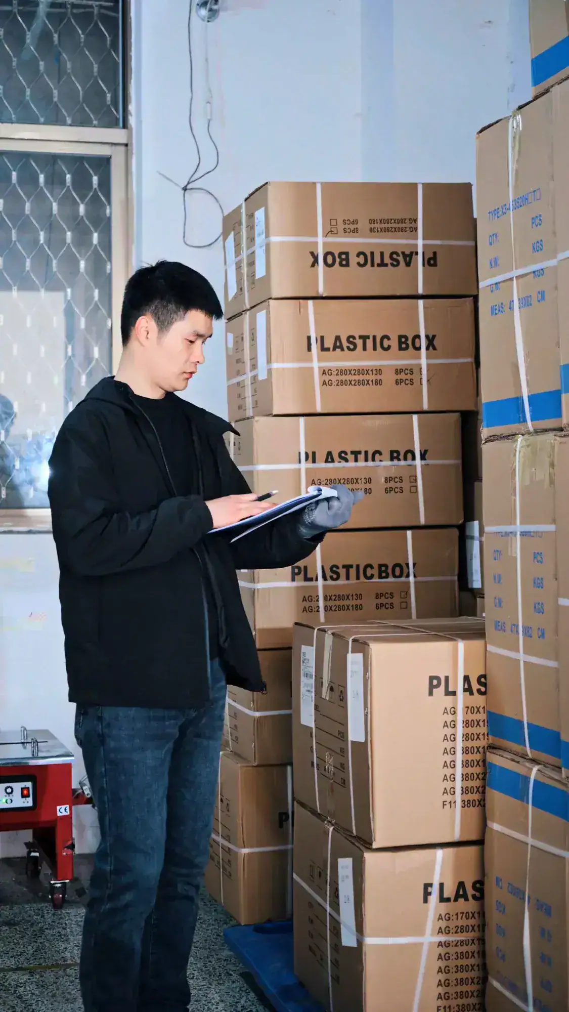 Quantity verification at BOWO Electric