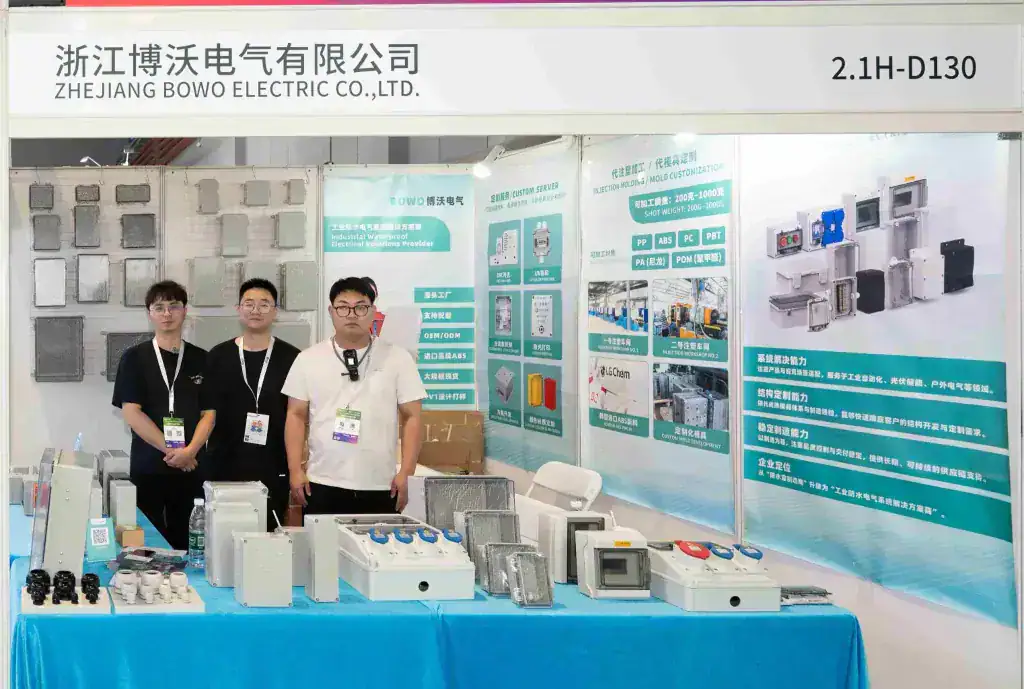 BOWO Electric Showcases Waterproof Electrical Enclosures at SNEC PV&ES Expo 2026