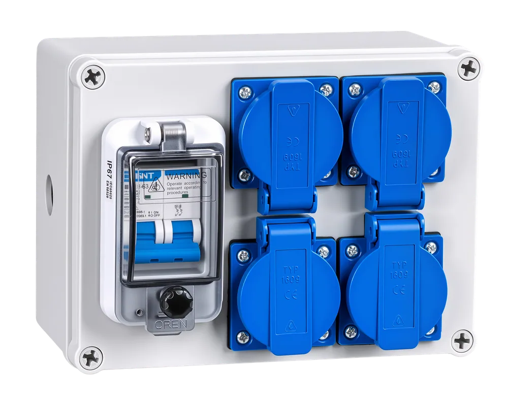 Customized industrial socket distribution box