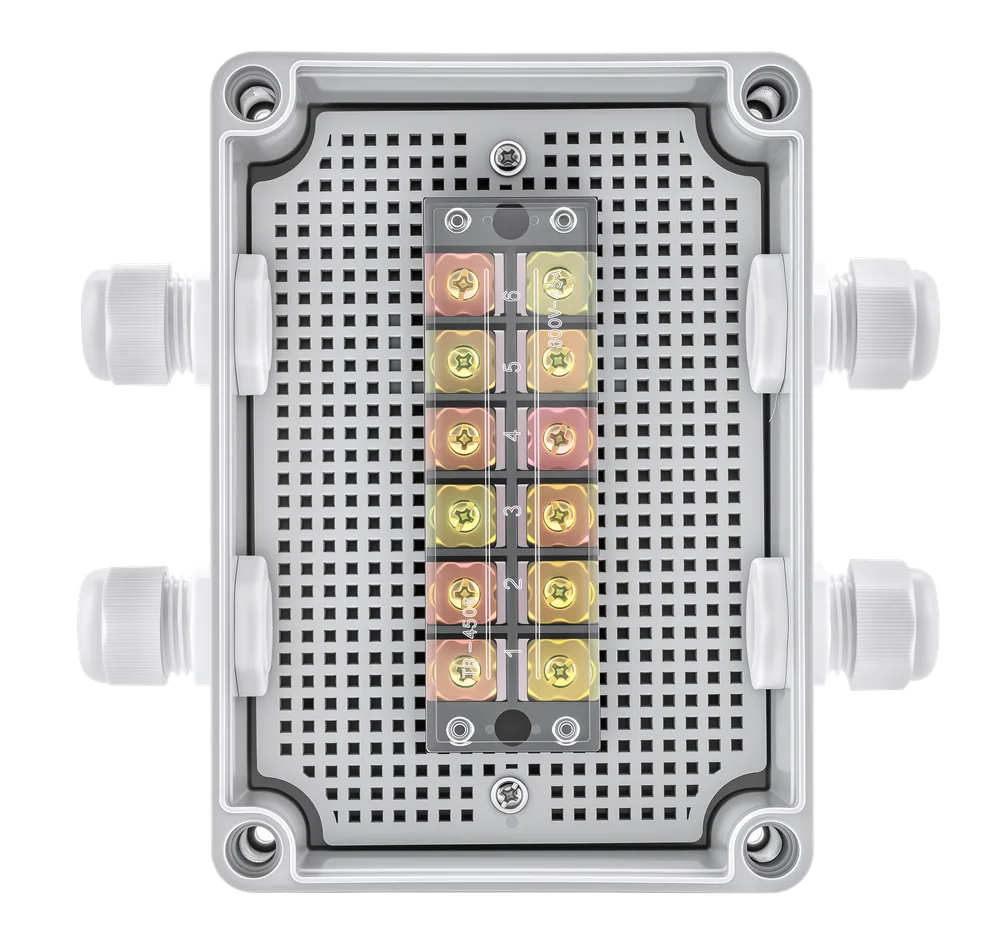 Customized prewired terminal junction box